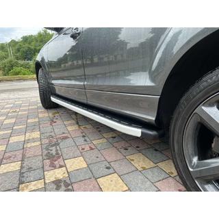 Sidetrin Fullmond (2 stk., aluminium)