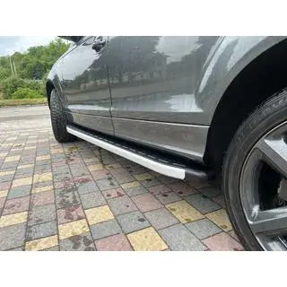 Sidetrin Fullmond (2 stk., aluminium)