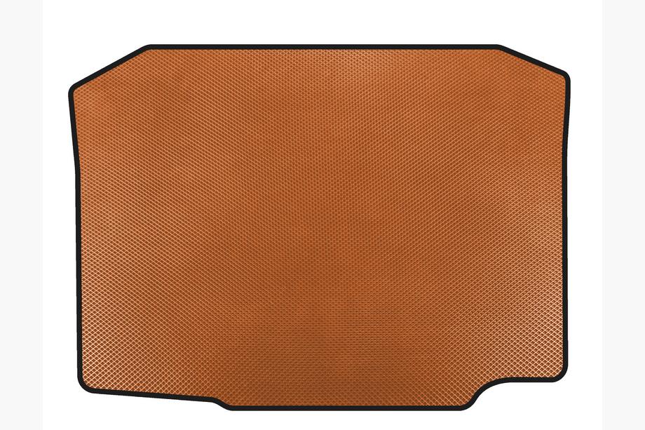 Seat Ibiza 2010–2017 EVA bagagerumsmåtte (2010-2012, HB, 5-dørs, Orange) Image
