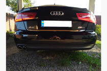 Audi A6 C7 2011–2017 Bagagerumskantliste (rustfrit stål) foto 3