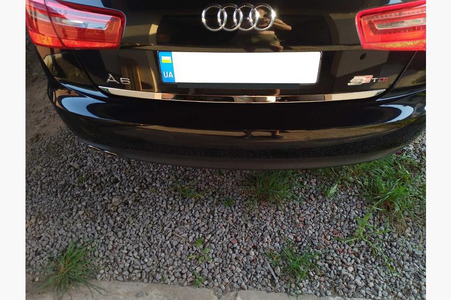 Audi A6 C7 2011–2017 Bagagerumskantliste (rustfrit stål) Image