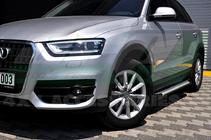 Audi Q3 2011–2019 Allmond sidetrin (2 stk., aluminium) foto 3