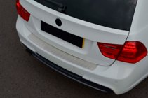 BMW 3-serie E90/E91 2005–2011 Bagkofangerliste (2006-2008, SW, rustfrit stål) foto 7