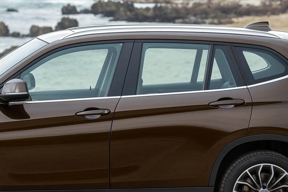 BMW X5 E70 2007–2013 Nedre vindueslister (6 stk., rustfrit stål) Image