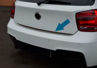 BMW 1-serie F20/F21 2011–2019 Bagagerumskantliste (rustfrit stål) foto 3