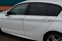 BMW 1-serie F20/F21 2011–2019 Rudeliste (rustfrit stål) foto 10