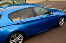 BMW 1-serie F20/F21 2011–2019 Rudeliste (rustfrit stål) foto 1