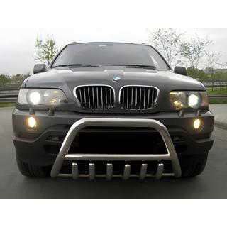 Bullbar WT003 (rustfrit stål) BMW X5 E53 1999–2006 foto 3