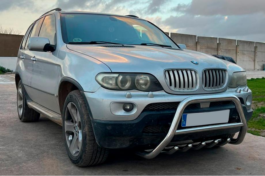 BMW X5 E53 1999–2006 Bullbar WT003 (rustfrit stål) 50 mm Image