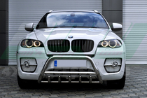 BMW X5 E70 2007–2013 Bullbar WT003 (rustfrit stål) 50 mm foto 1
