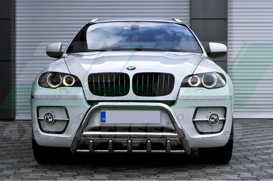 BMW X5 E70 2007–2013 Bullbar WT003 (rustfrit stål) 50 mm Image