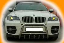 BMW X6 E71 2008–2014 Bullbar WT003 (rustfrit stål) 50 mm foto 4