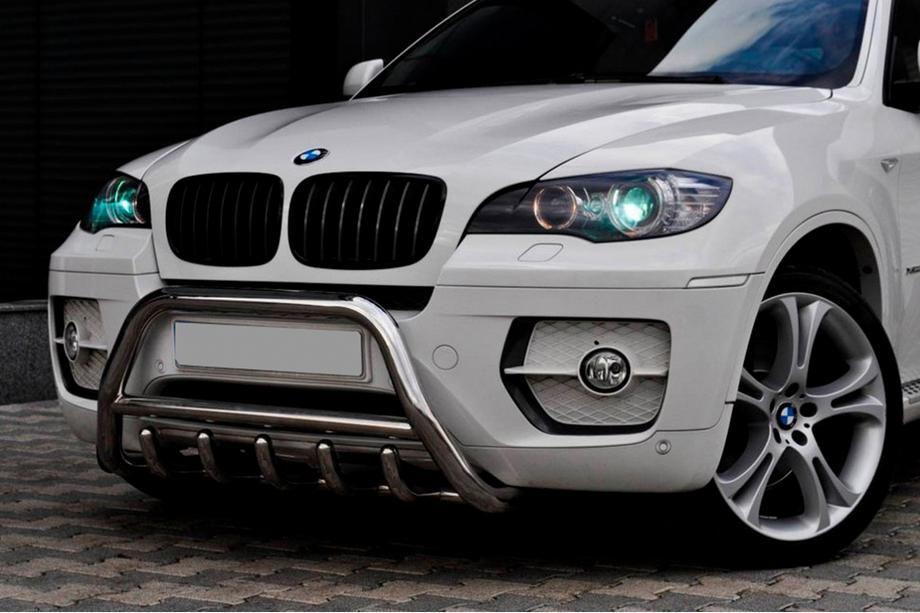 BMW X6 E71 2008–2014 Bullbar WT003 (rustfrit stål) 50 mm Image