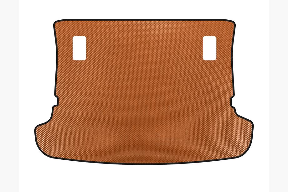 Toyota Corolla Verso 2004–2009 Bagagerumsmåtte (7-personers, Orange) Image