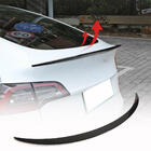 Tesla Model 3 2017– Spoiler V5 (2017-2023, carbon) foto 1