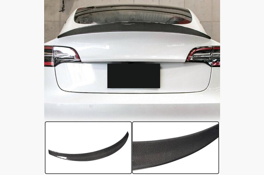 Tesla Model 3 2017– Spoiler V10 (2017-2023, kulfiber) Image