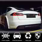 Tesla Model S 2012– Spoiler V1 (kulfiber) foto 2