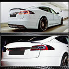 Tesla Model S 2012– Spoiler V1 (kulfiber) foto 3