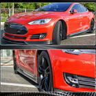 Tesla Model S 2012– Sideskørter V1 (2014-2021, Carbon) foto 3