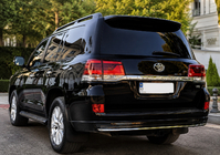 Toyota Land Cruiser 200 2007–2021 Bageste diffuser med krom 2016-2021 (Executive 2019/2021) Sort farve foto 3