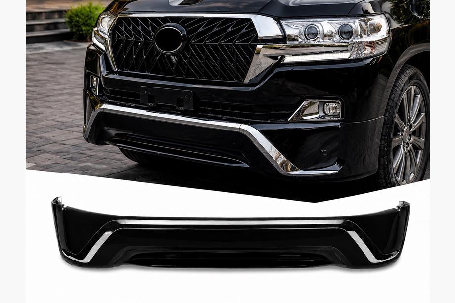 Toyota Land Cruiser 200 2007–2021 Front læbespoiler 2016↗ (Executive 2016) Hvid farve Image