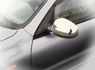 Chevrolet Lanos 1998–2017 Spejlkapper i rustfrit stål foto 3