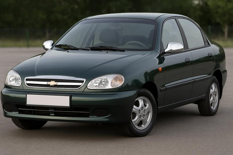 Chevrolet Lanos 1998–2017 Spejlkapper i rustfrit stål Image