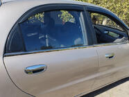 Chevrolet Lanos 1998–2017 Vindueslister (4 stk., rustfrit stål) foto 1