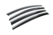 Hyundai Elantra (AD) 2015–2020 Vindafvisere med kromliste Niken Luxury (4 stk) foto 3