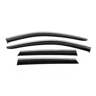 Vindafvisere til vinduer med kromliste Niken Luxury (2016-2021, 4 stk.) foto 1