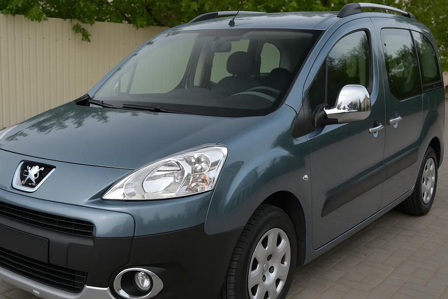 Peugeot Partner Tepee 2008–2018 Spejlkapper 2008-2012 (2 stk., rustfrit stål) Foto 1