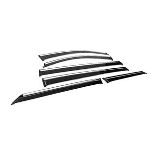 Vindafvisere med kromliste Niken Luxury (6 stk) Toyota Sienna 2010–2020 foto 3