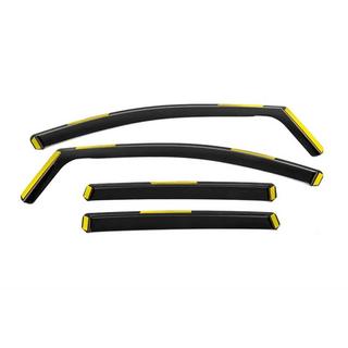 Vindafvisere, in-channel Niken Luxury (4 stk) Honda Civic Sedan VIII 2006–2011