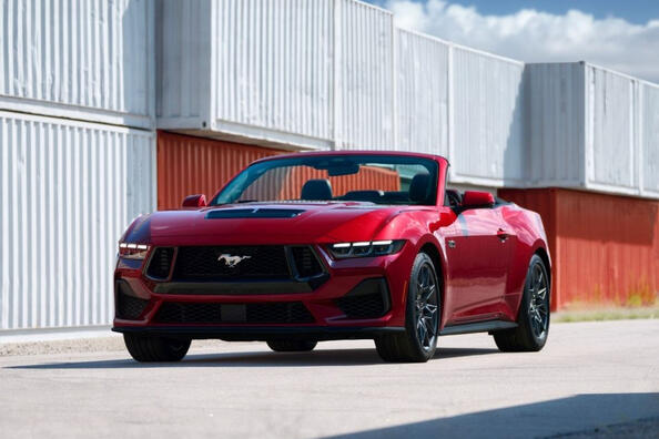 Test af Ford Mustang Convertible i syvende generation