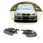BMW 3-serie E90/E91 2005–2011 Sidespejlkåber V2 (til E90/E91 2005-2008, E92/E93 2006-2009, kulfiber) foto 1