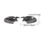 BMW 3-serie E90/E91 2005–2011 Sidespejlkåber V2 (til E90/E91 2005-2008, E92/E93 2006-2009, kulfiber) foto 10