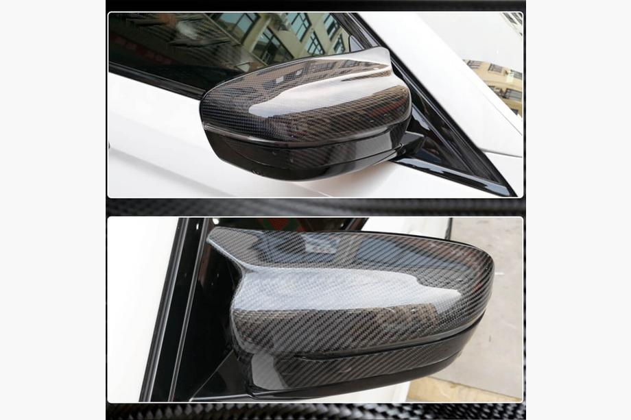 BMW 3-serie G20/G21 2018– Spejlkåber M-Look V2 (Carbon) Foto 7