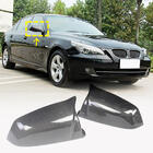 BMW 5-serie E60/E61 2003–2010 Spejlkåber (til 2007-2010, carbon) foto 1