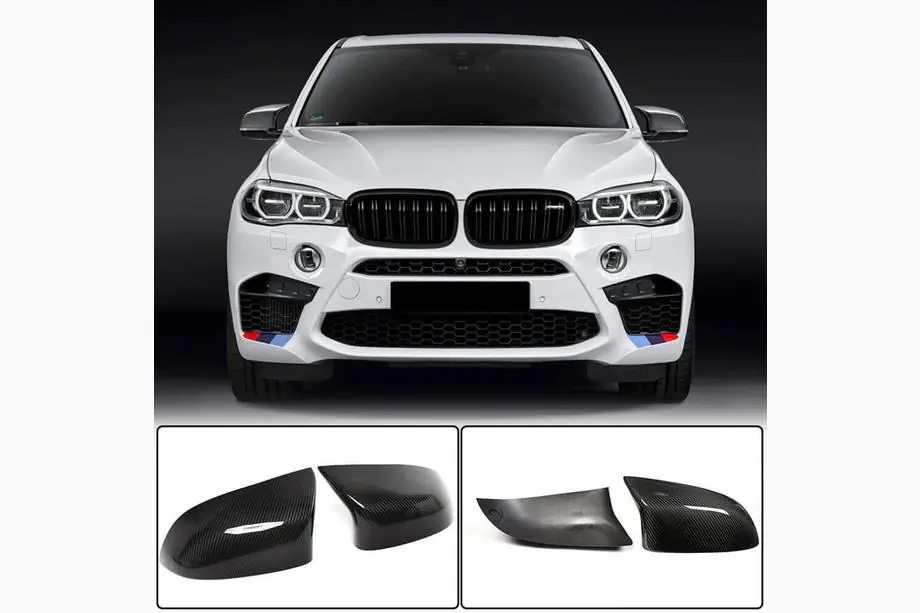 BMW X5 F15 2013–2018 Spejlkåber i carbon (til F85) Foto 1