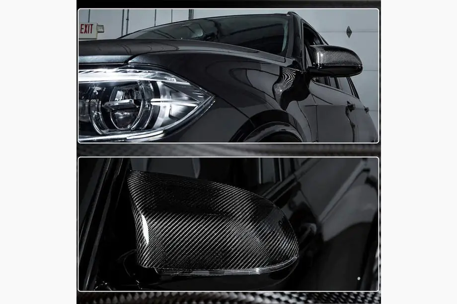 BMW X5 F15 2013–2018 Spejlkåber i carbon (til F85) Foto 3