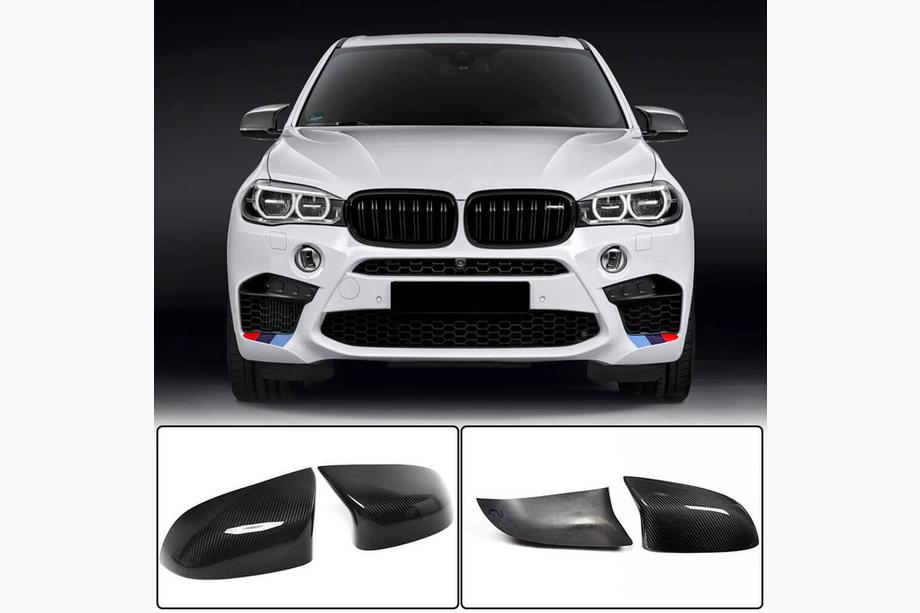 BMW X6 F16 2014–2019 Sidespejlkåber (til F86, carbon) Foto 1