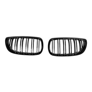 Nyregrill M-Look (til 2007-2010 non-M / 2008-2013 M3, blank sort) BMW 3-serie E92/E93 2006–2013 foto 3