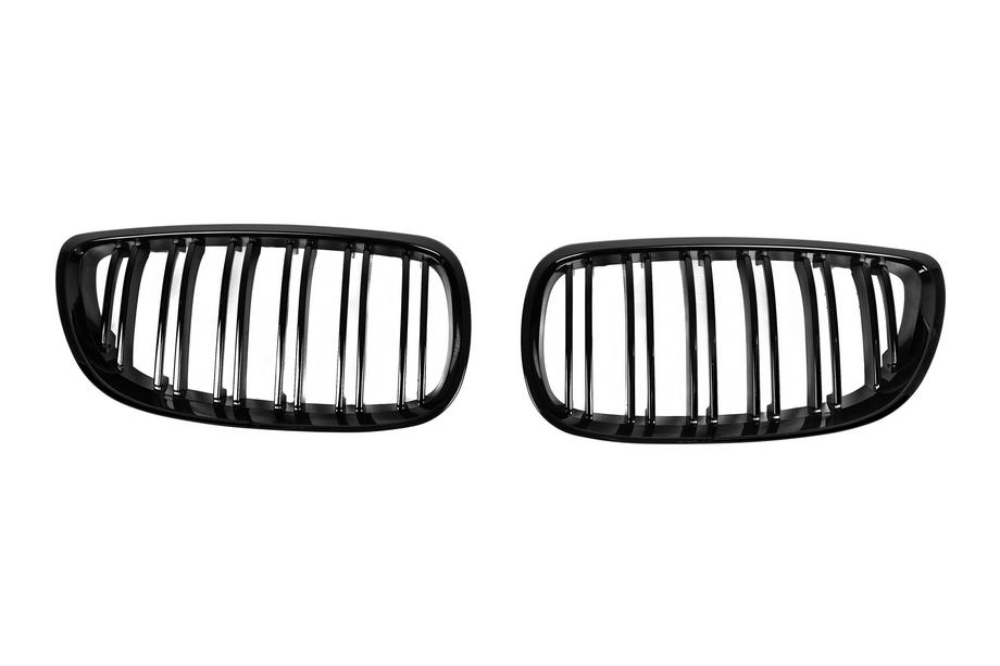 BMW 3-serie E92/E93 2006–2013 Nyregrill M-Look (til 2007-2010 non-M / 2008-2013 M3, blank sort) Foto 3