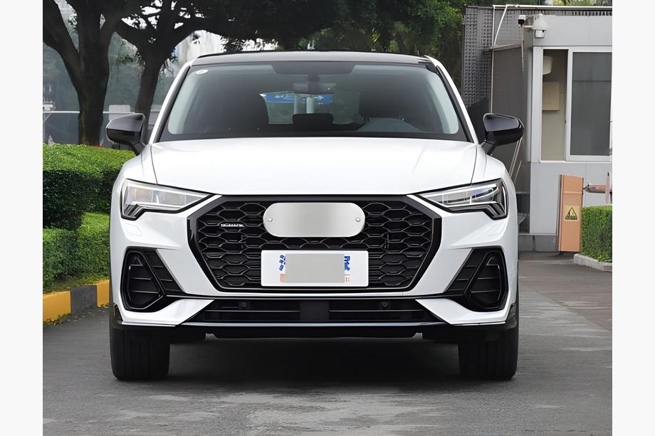 Audi Q3 2019–2025 Tågelygtegitre med frontlæbe (2 stk., sort) Image