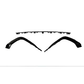 Trim til bageste diffuser (2019-2024, Sort) Audi A4 B9 2015–2024