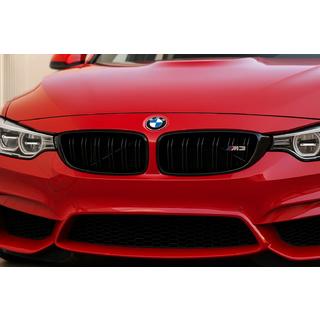 Nyregrill M-Look (til M3 F80, mat sort) BMW 3-serie F30/F31 2012–2019 foto 2