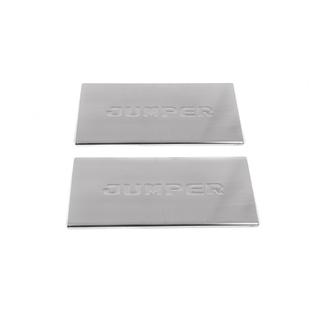 Indvendige dørtrinslister Carmos V1 (2 stk., rustfrit stål) Citroen Jumper 2007–2025 foto 1