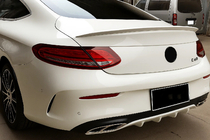 Mercedes C-klasse W205 2014–2021 DPT spoiler (Coupé, højglans sort) foto 3