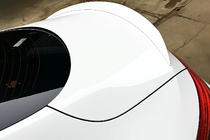 Mercedes C-klasse W205 2014–2021 DPT spoiler (Coupé, højglans sort) foto 1