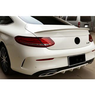 DPT spoiler (Coupé, højglans sort) Mercedes C-klasse W205 2014–2021 foto 3